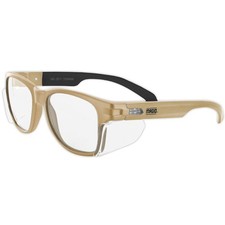 safety glasses ANSI Z87.1 anti-fog UV protection clear lens side shields