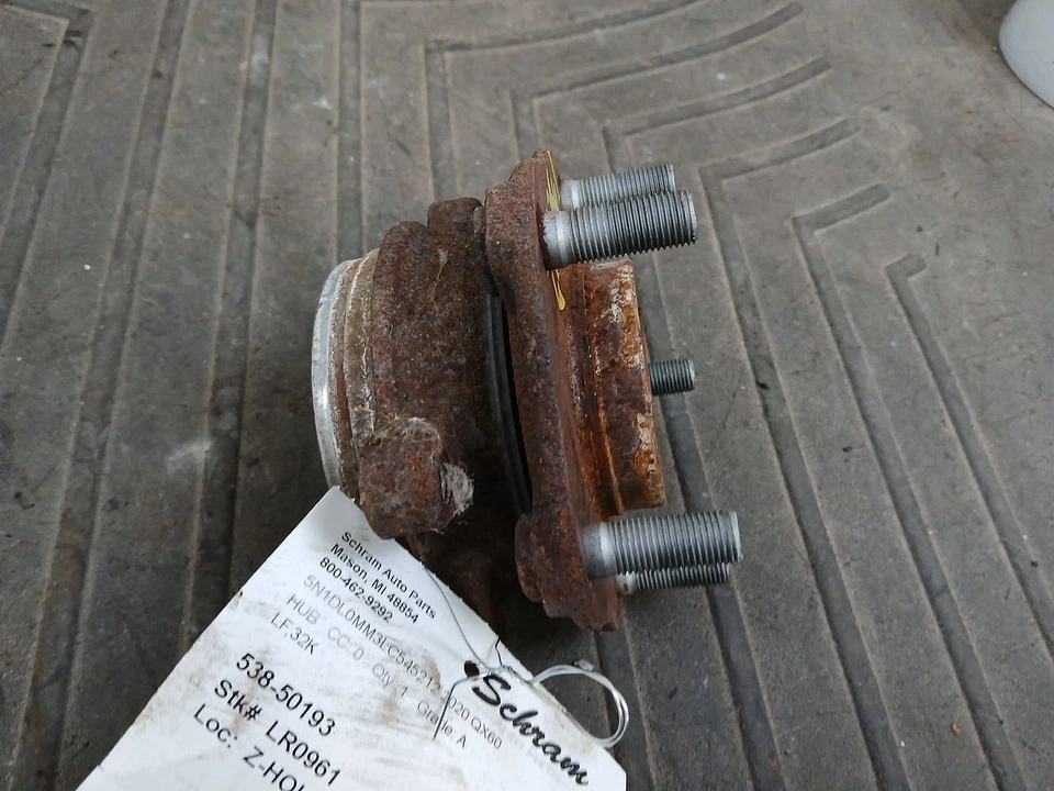 RH & LH Front Hub 402023JA1A Fits 14-20 Infiniti QX60 2965755 - Image 3 of 4