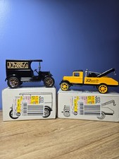 1991 vintage Ertl diecast truck banks JC Penney lot of 2