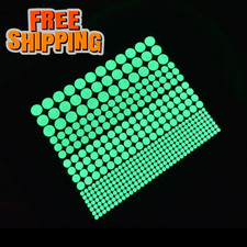 Glow in the Dark Luminous Dots Wall Stickers Kids Room DIY Decor