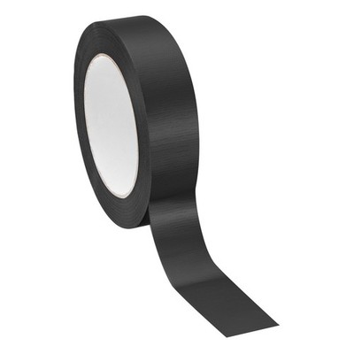 1''x0.009'' Bookbinding Tape 22 Yard Cloth Repair Tape Black