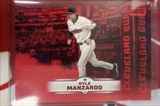 2025 Topps Stadium Club - Kyle Manzardo #82 Red Foil
