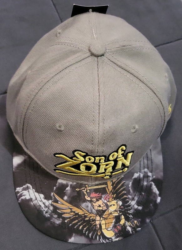 Son Of Zorn Snapback Hat Adult Mens Cap 3D Raised Sewn Logo All Over Bill Funko