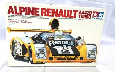 Tamiya Plastic Model Model No. 1/24 Alpine Renault A442B Turbo
