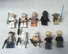 lego star wars minifigures lot of 10