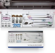 Tools Organizer Insert for Cricut Maker 4/Maker 3/Maker, Maker Cutting Blade Tra