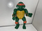 VINTAGE TEENAGE MUTANT NINJA TURTLE FIGURE 13" MICHAELANGELO 1989 PLAYMATE TMNT