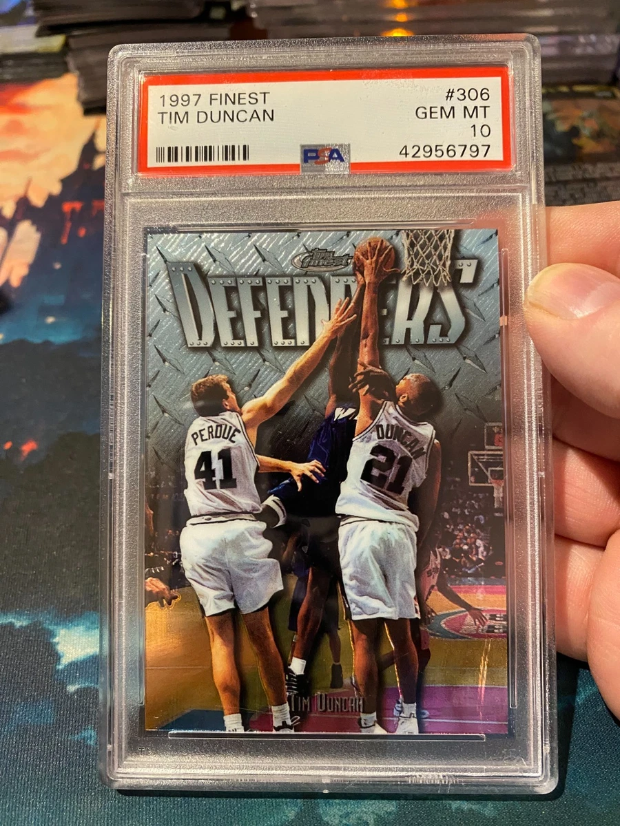 Topps Tim Duncan Basketball Rookie Sports Trading Cards
