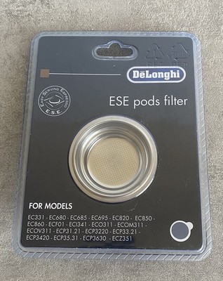 Delonghi EC680 EC 820 Dedica DLSC402 Espressomaschine Easy Clean ESE Pod Filter