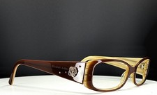 VTG ELIZABETH ARDEN EA 5097 2 Womens Brown Tan Rectangle Eyeglasses FRAMES ONLY