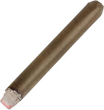 Realistic Looking Fake Stage Puff Cigar 1 Pack  4.5" Faux Brown Cigar. Looks