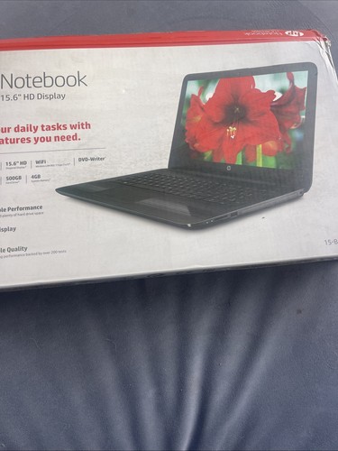 HP 15-BA015WM NOTEBOOK WITH 15.6 HD DISPLAY, NEW & SEALED