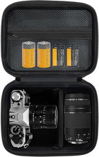 Hard Carrying Case for Canon AE-1 35mm  50mm/ EOS R6 Mark III/II/EOS Rebel T7 D
