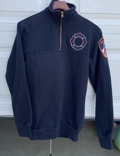 VTG Union Made Fire Department New York Sweatshirt Mens FDNY NYC USA Made Small
