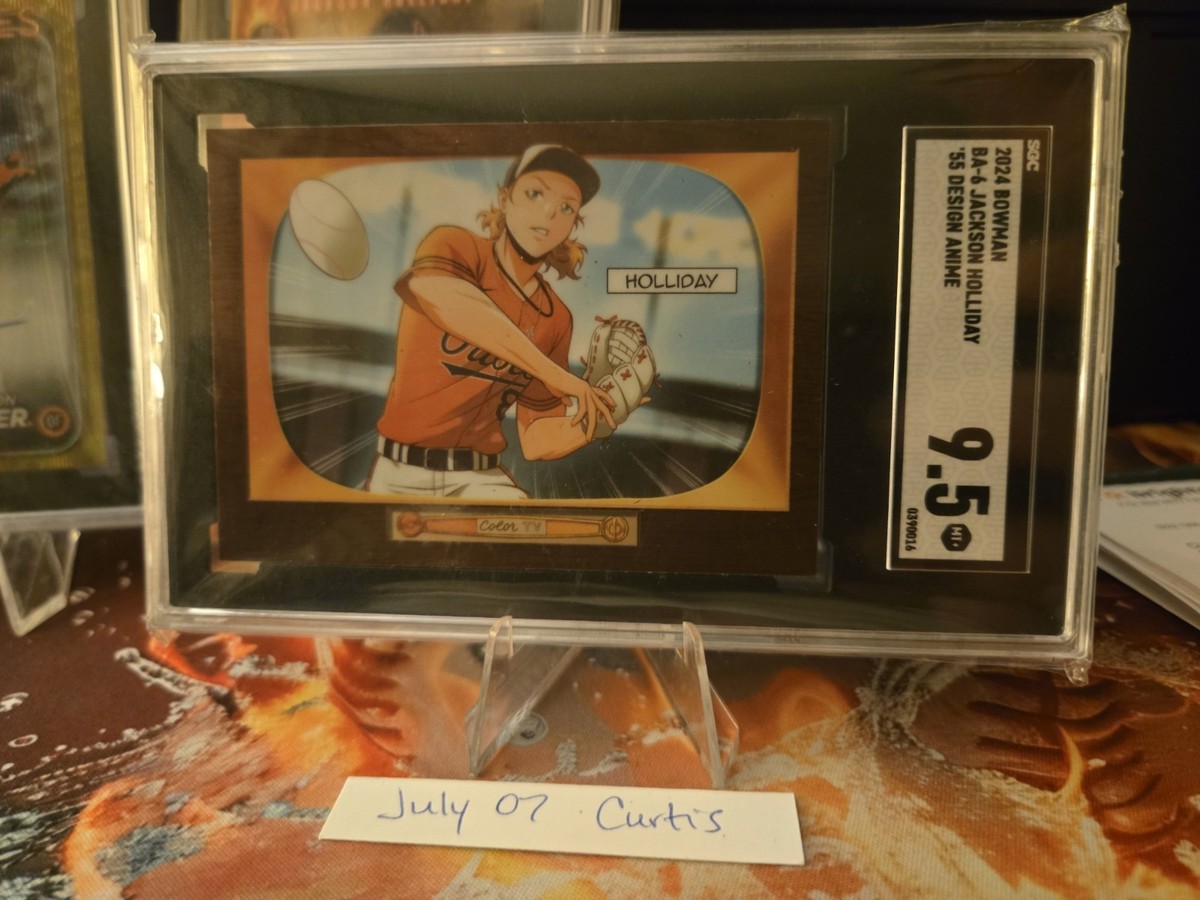 ゲームセンター・ゲームカード BOWMAN STERLING JACKSON HOLLIDAY 2023 Bowman Sterling Jackson Holliday Auto Refractor SP