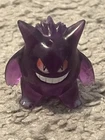 Vintage 1999 Translucent Gengar Clear PVC Pokemon Figure Nintendo Toy
