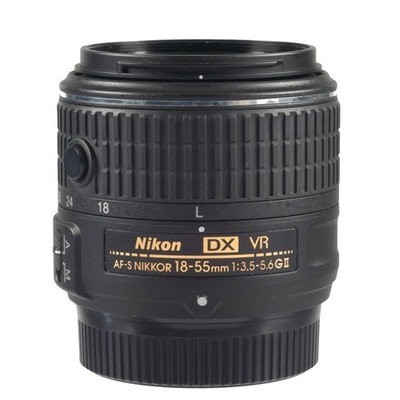 Nikon 18-55/3.5-5.6 G II VR AF-S Objektiv Zoom original Fachhändler (S0889)