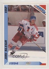 1994 Semic Jaakiekko Finnish Jiri Slegr #182 0a6