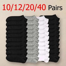 10/12/20/40 Pairs Men Boat Socks Business Sport Sweat Absorption Mature Summer A