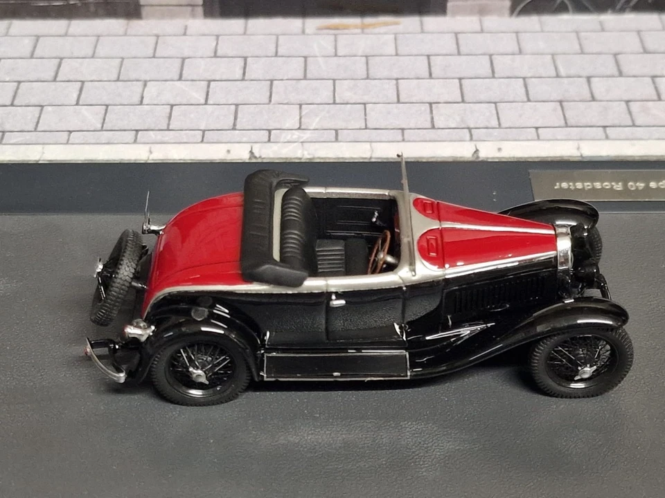 1/43 MATRIX SCALE MODELS - BUGATTI TYPE 40 ROADSTER 1921 - SPIDER - Immagine 3 di 4
