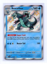 Baxcalibur 130/091 Shiny Rare Holo SV: Paldean Fates Pokémon TCG ~ NM on eBay