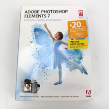 Adobe Photoshop Elements 7 Photo Enhancement Software  Serial Numbers