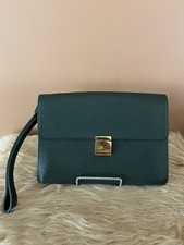 Louis Vuitton Green Taiga Selenga Clutch Bag Preloved