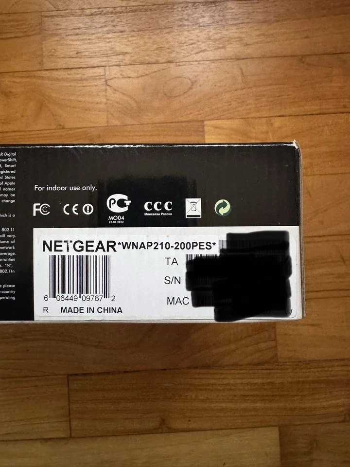 Netgear Access Point WNAP210-200PES ProSafe (N300) - Immagine 2 di 3