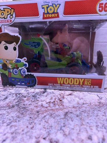 FUNKO POP TOY STORY #56 Woody With RC Jumbo! PIXAR POP RIDES