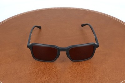 Crap Eyewear The Heavy Tropix Sport Black Square Polarized Sunglasses 50-22-138