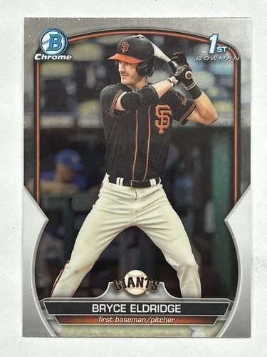 2023 Bowman Draft - Bryce Eldridge #BDC107 - 1st Bowman Chrome - Giants