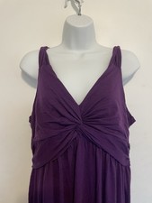 Miss Tina by Tina Knowles,Purple Strap Long Dress Women's Size XL