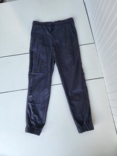Urban Pipeline Pants Boys Baggy Cargo Gray Cotton Casual Trousers Jogger L 14/16