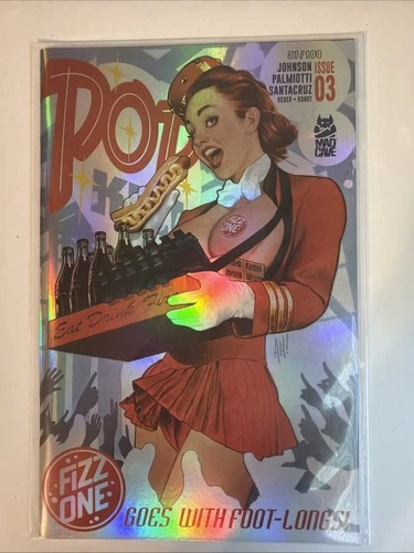 FOIL Pop Kill #3 Adam Hughes Limited #37/100 MadCave Exclusive