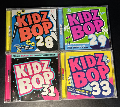Kidz Bop CD Lot 28,29,31,33 - 4 CD Lot