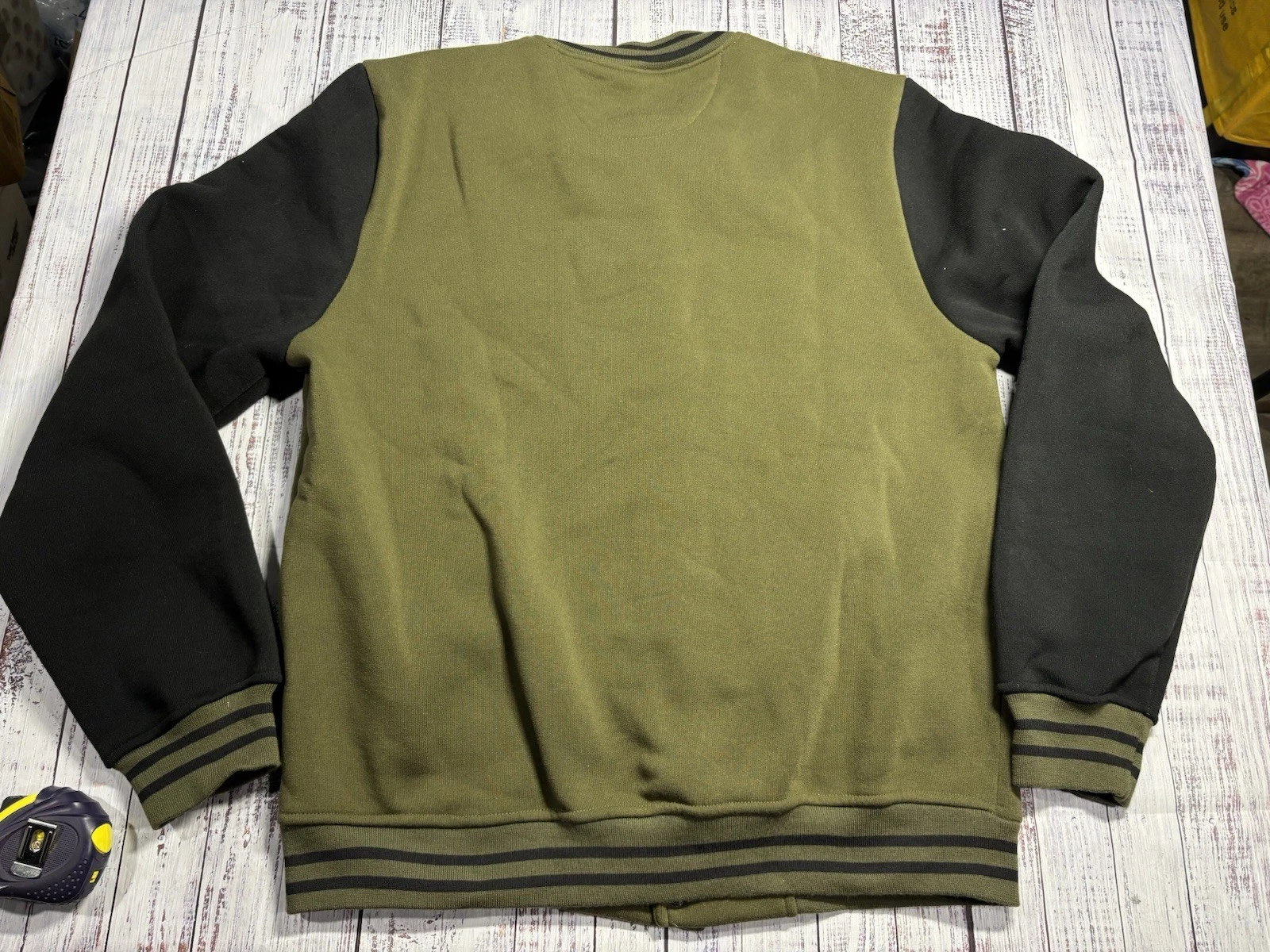 NEW Mens Brooklyn Laundry Jacket Sz Large Varsity 1799 - product detail image 2