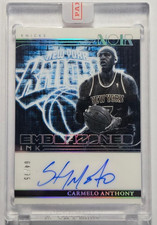 2024-25 PANINI NOIR #EBI-CMA CARMELO ANTHONY EMBLAZONED INK 4/75