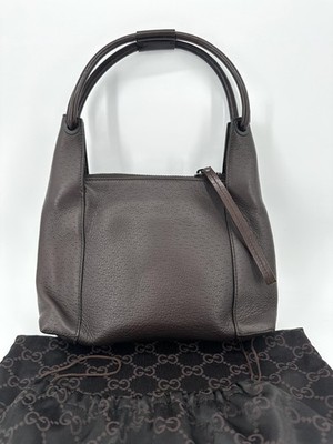 Gucci Jackie Hobo Tasche Leder Braun 