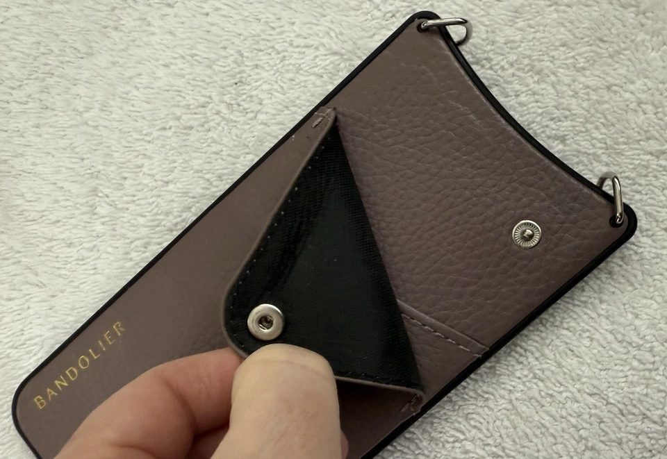 Bandolier iPhone 8/7/6plus case color Iris with silver hardware - Image 4 of 4