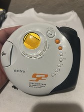 Sony Walkman D-FS601 S2 Sports Portable CD Player AM/FM TV Weather Tested Works