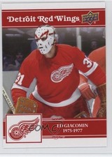 2025-26 Upper Deck Detroit Red Wings Centennial Ed Giacomin #85 HOF 1oi7