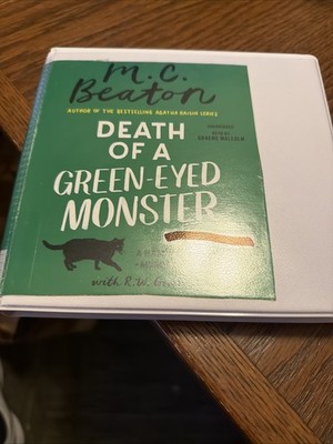 Death of a Green-Eyed Monster Audio book, CD, by Beaton M. C. 5-disc Set