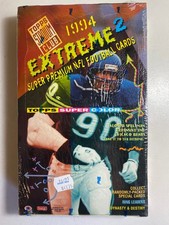 1994 Topps Stadium Club NFL Football Extreme Series 2 Factory Sealed Box 24 Ct