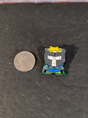 Enamel Pin Of Southparks Butters Alter ego ''Professor Chaos''