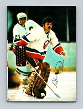 1977-78 Topps #17 Glenn Resch Glossy Inserts (Square Corners) New York Islanders