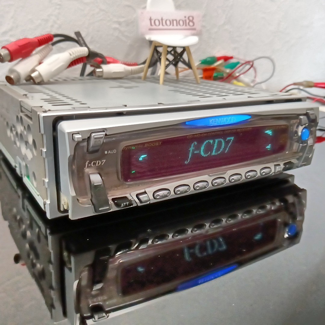 Kenwood F-CD7 1DIN CD Receiver JDM Car Audio Head Unit FM Tuner