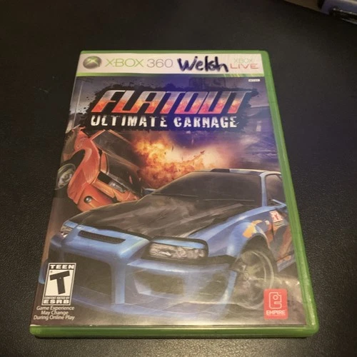 Flatout: Ultimate Carnage - Microsoft Xbox 360/ Manual CIB