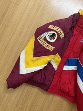 Washington Redskins/Capitals Starter Hometown Hero Jacket sz Large Vintage 90s 