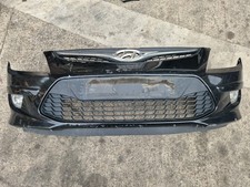 HYUNDAI I30 COMFORT MK1 FRONT BUMPER Black 9f,  2007-2011