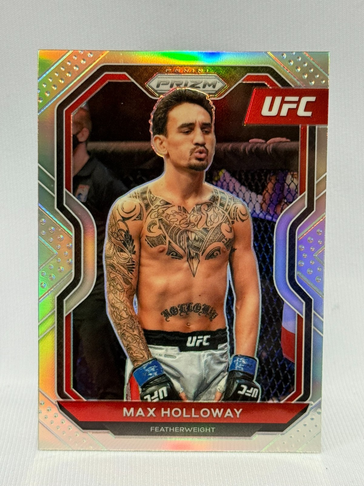 2021 Panini Prizm Max Holloway #77 SILVER Prizm